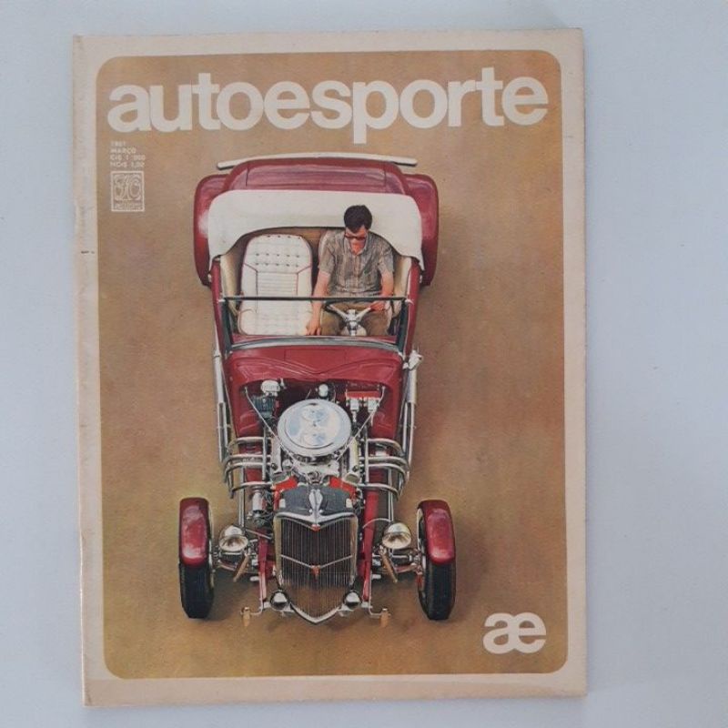 Revista Auto Esporte Hot Rod Matra F3 Wankel Spider Porsche