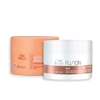 Kit Mascara Nutri Enrich e Fusion 150ml - Wella Profissionals em Oferta na Shopee