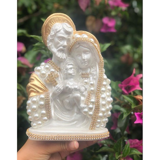 Sagrada Família Perolada 20cm em Oferta na Shopee