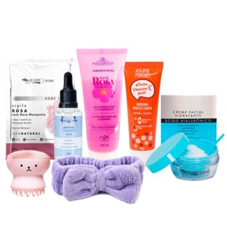 Kit Skin Care Clareamento Facial - Cuidado Facial Básico Skincare