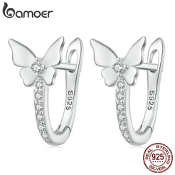Bamoer Brinco Doce Borboleta Clipes De Orelha Moda E Bijuteria Simples Para Mulheres