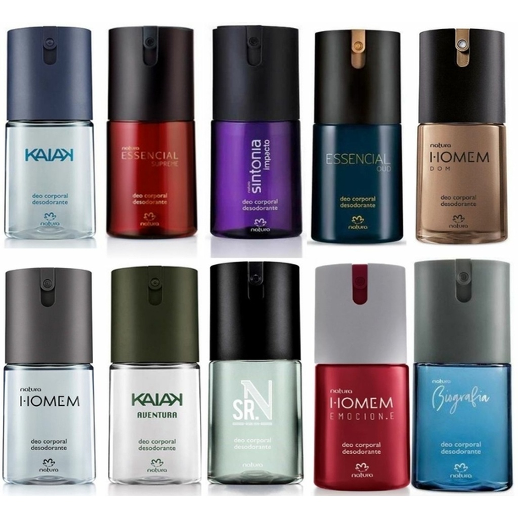 Desodorante Natura Masculino Deo Corporal Completo 100ml | Shopee Brasil