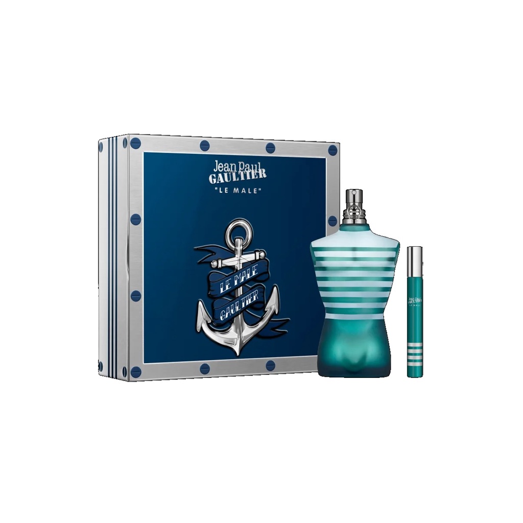 Jean Paul Gaultier Le Male Kit – Perfume Masculino + Travel Spray - Beauty