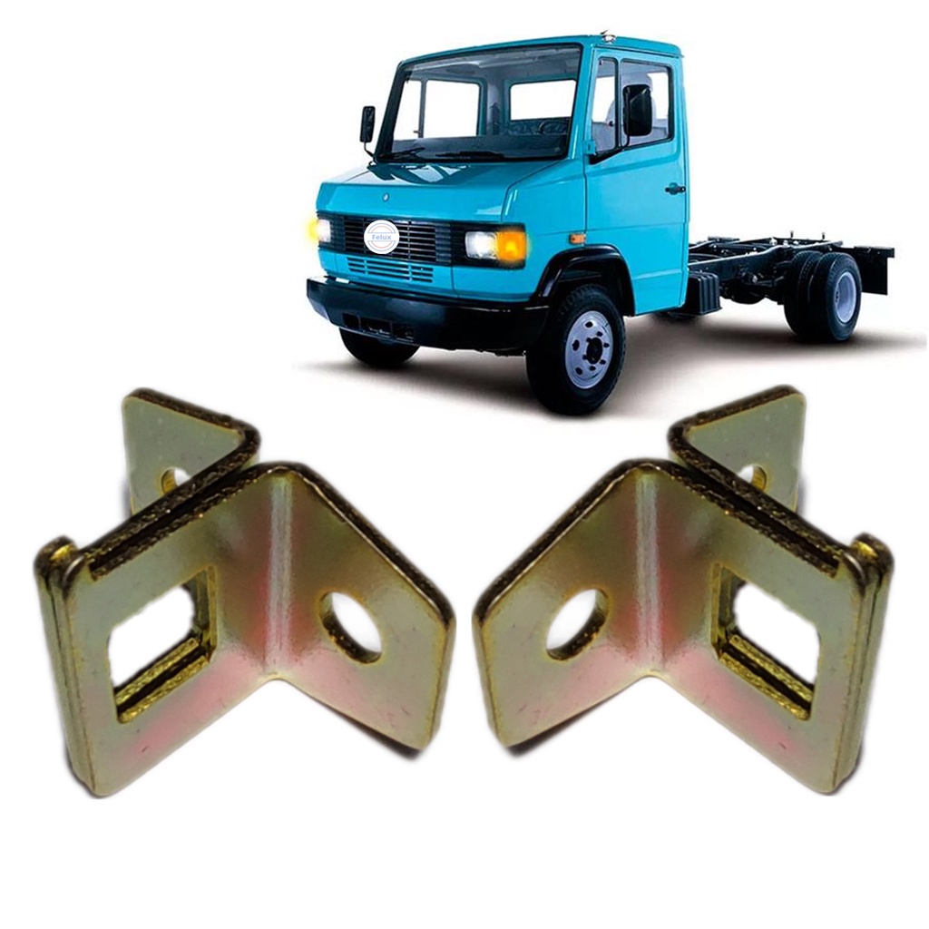 Par Batentes da Porta Mercedes-Benz 709 710 912 1989-2012 em Oferta na Shopee