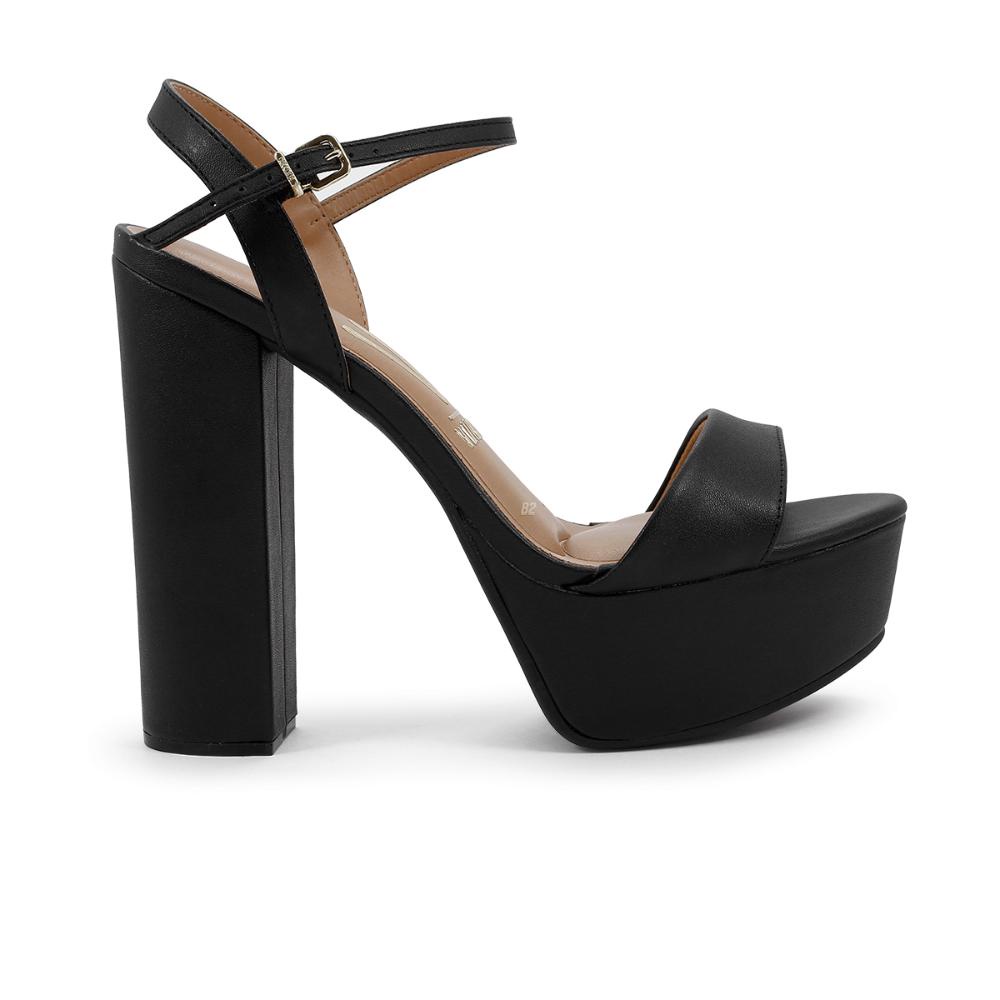 Sandália Vizzano Salto Alto Meia Pata Feminino Original com Nota Fiscal e Garantia - Women Shoes