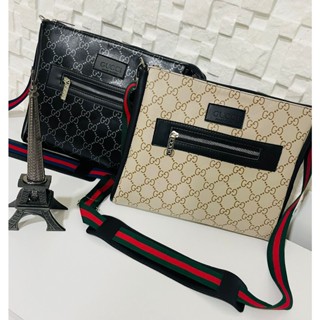 Bolsa De Ombro Gucci Bolsa De Negócios Lazer Pasta De Luxo Carteiro
