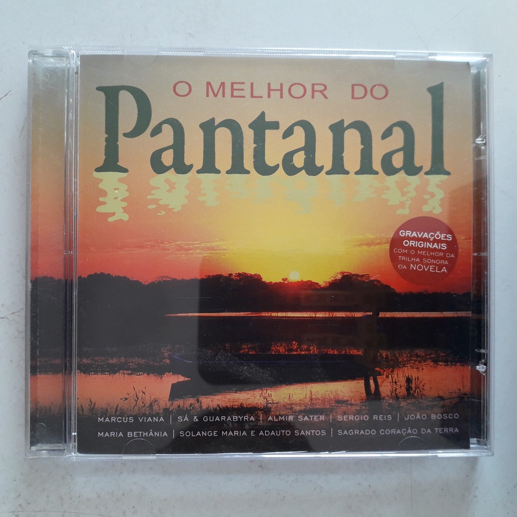 CD O Melhor Do Pantanal - Trilha Sonora Da Novela | Shopee Brasil