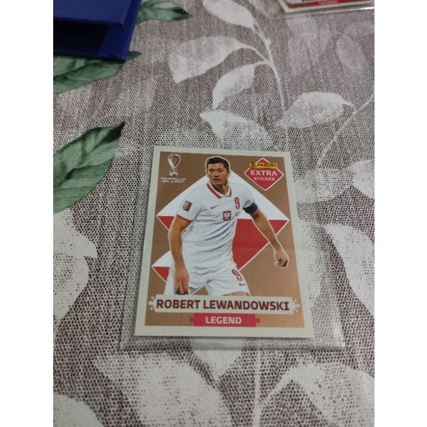 Figurinha Extra Robert Lewandowski Bronze Oficial Shopee Brasil