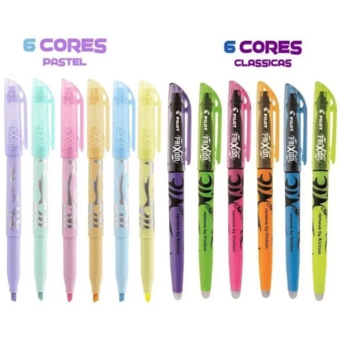 Marca Texto Apagável Frixion Pilot Unidade