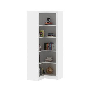 Estante Armário de Canto Multimóveis CR25034 Branca em Oferta na Shopee