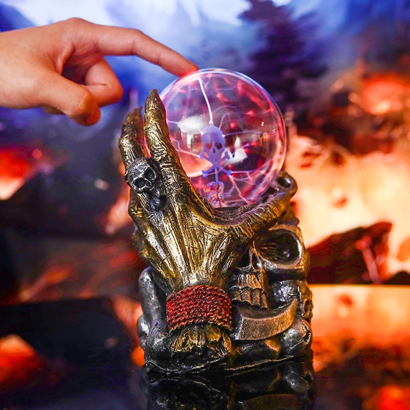 Nova Bola De Plasma Luz De Toque Atomosfera Luzes Noturnas Indução Ion Mágica Ornamentos Brilhantes Esqueleto Piscando Para Crianças Presente De Natal 2023 Lâmpada Led Lampen