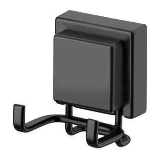 Gancho Duplo Fixação Ventosa Sem Furo em Aço Carbono para Banheiro e Lavabo Preto Fosco Future em Oferta na Shopee