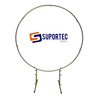Estrutura Arco Redondo Para Painel De Festa ,banner E Cortina 1,50 X 1,50 em Oferta na Shopee
