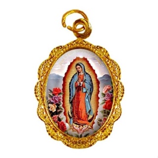 Kit Medalhas de Alumínio - N. S. Guadalupe - Mod.1 - Dourada em Oferta na Shopee