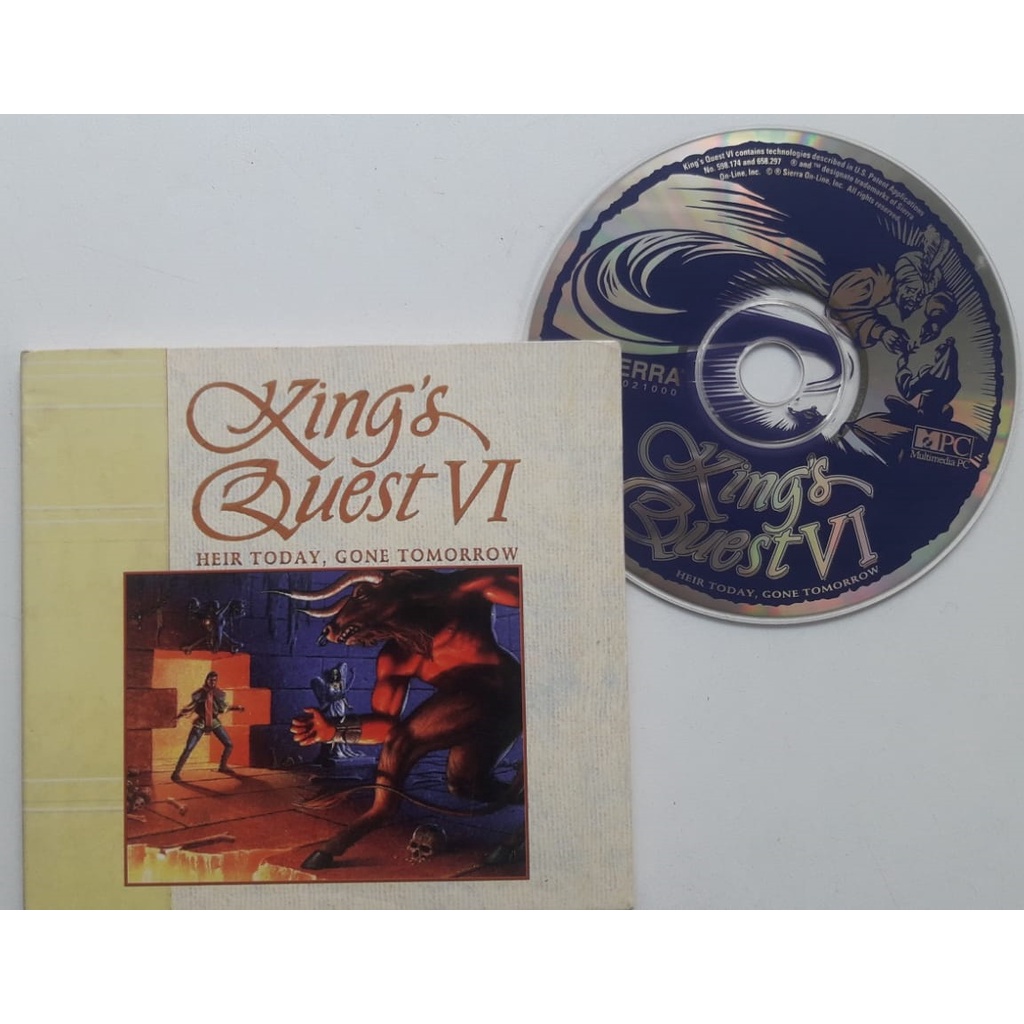 King's Quest VI Sur Amiga - Jeu Sierra On-Line, RPG, Neuf Sous Blister