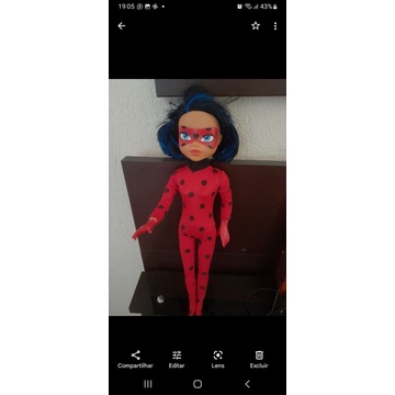 boneca Ladybug miraculos usada
