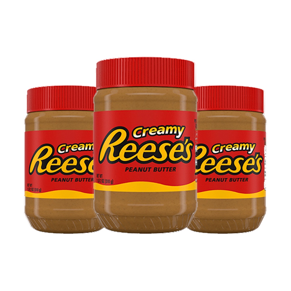 Kit 3 Un. Reese's Peanut Butter 510g | Shopee Brasil