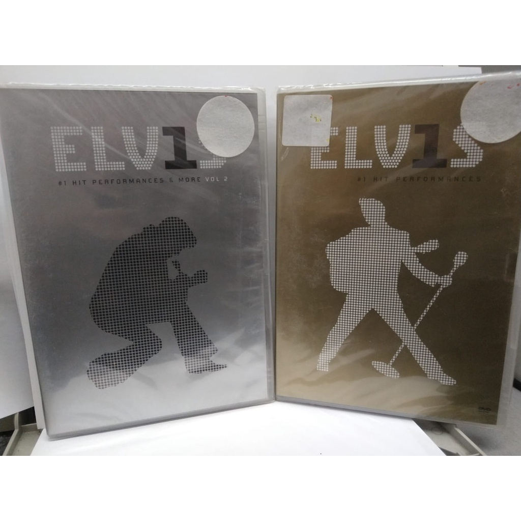 Dvd Elvis Presley - Elvis #1 E 2 Hit Perfomances - 2 DVDS