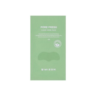MIZON Pore Fresh Clear Nose Pack 10 sheets / Remover Cravos , Cuidados Com Poros