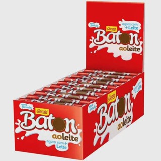 Chocolate Baton Garoto ao Leite Cx C/30 Unidades