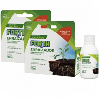 Kit 2 Forth Enraizador 60ml Fertilizante/Adubo - Rende 12 Litros em Oferta na Shopee