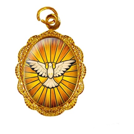 50 Medalhinhas Divino Espírito Santo Mod. 2