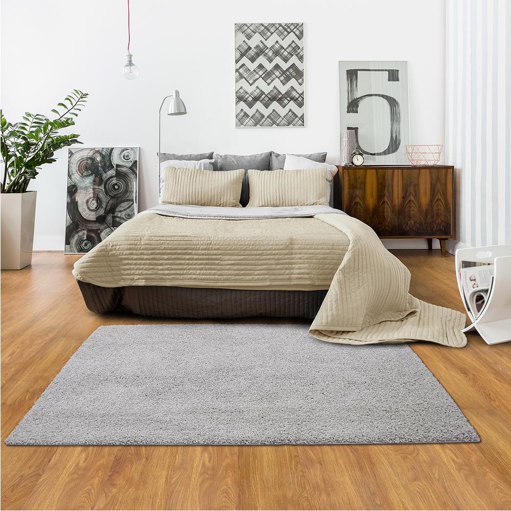 Tapete Para Sala Clemant N Prata 1,50X2,00 São Carlos