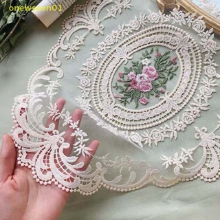 onewseen01 1Pc Retro Oval Lace Coaster Elegante Toalha De Mesa De Renda Porta-Copos Novo em Oferta na Shopee
