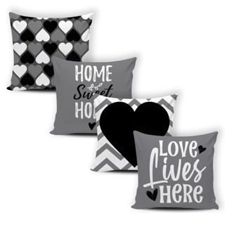 Kit 04 Capas de Almofada Decorativas Modern Pictury - 075 em Oferta na Shopee