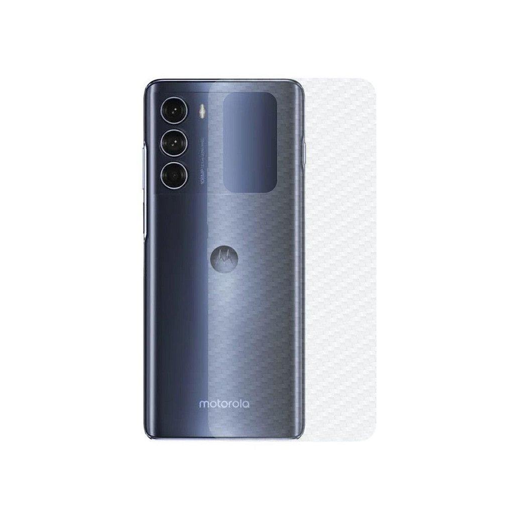 Película para Motorola Moto G200 - Traseira de Fibra de Carbono - Gshield em Oferta na Shopee