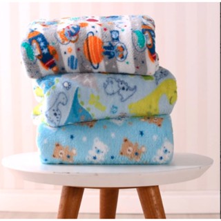 Manta de Bebe para Berço Lisa e Estampada 1,10 x 1,00m