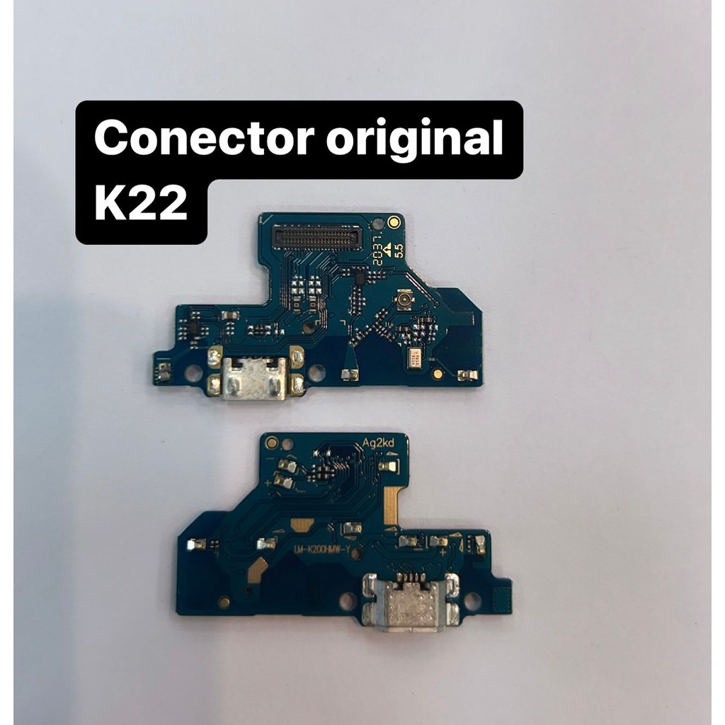 Conector de Carga LG K22 Original nova a pronta entrega com Nota Fiscal.