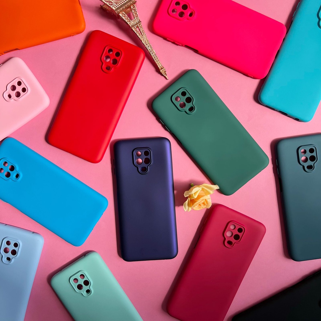 Capa de silicone preta para xiaomi redmi note 10, 10s, 9, 9s pro max, 9t,  8t