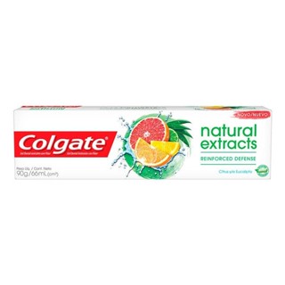 Creme Dental Colgate Natural Extracts Reinforced Defense 90g