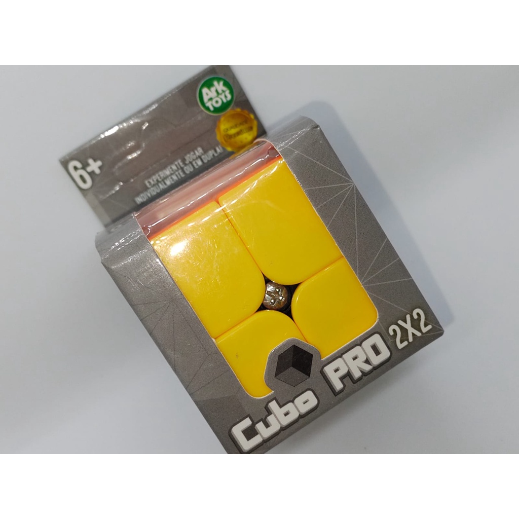 Cubo Magico 2x2  Ark Toys Liso, top, rapido, na caixa pronta entrega