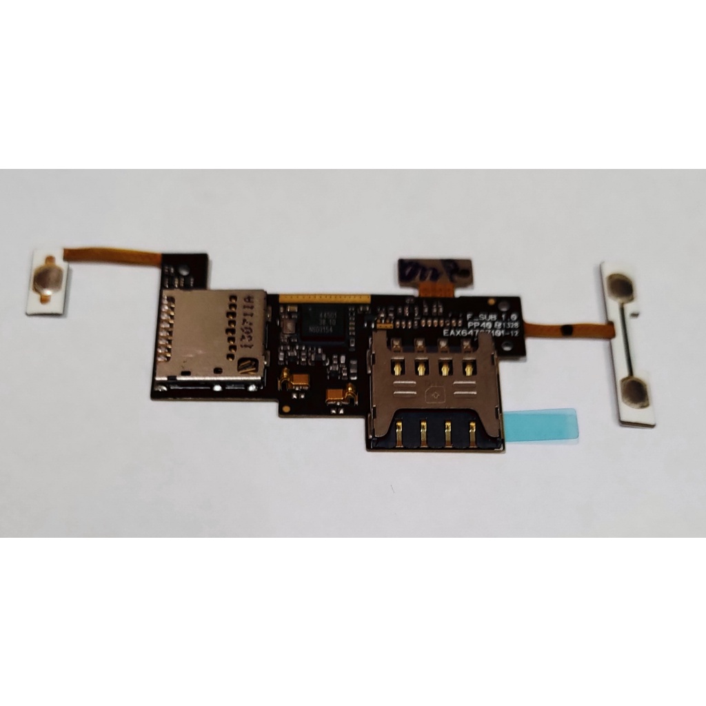 Flex Slot Leitor Chip Sim Card LG Optimus F5 P875 Original