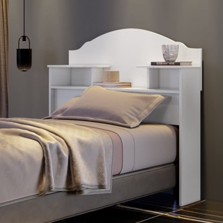 Cabeceira para Cama Box Solteiro 2 Nichos Evelyn Carmolar
