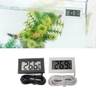 Termômetro De Aquário display digital Eletrônico Embutido Com Sonda De Grau Celsius
