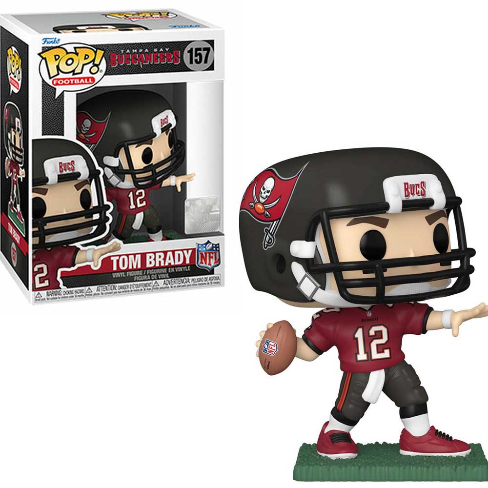 Boneco NFL Bucs Tom Brady (Home Uniform) Figure TB12