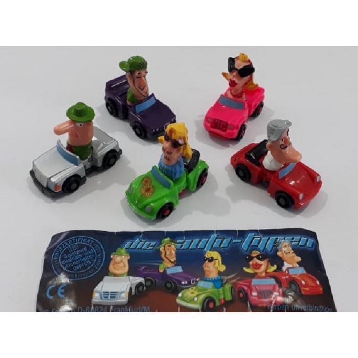 Kinder ovo - Coleção completa - Die Auto Typen