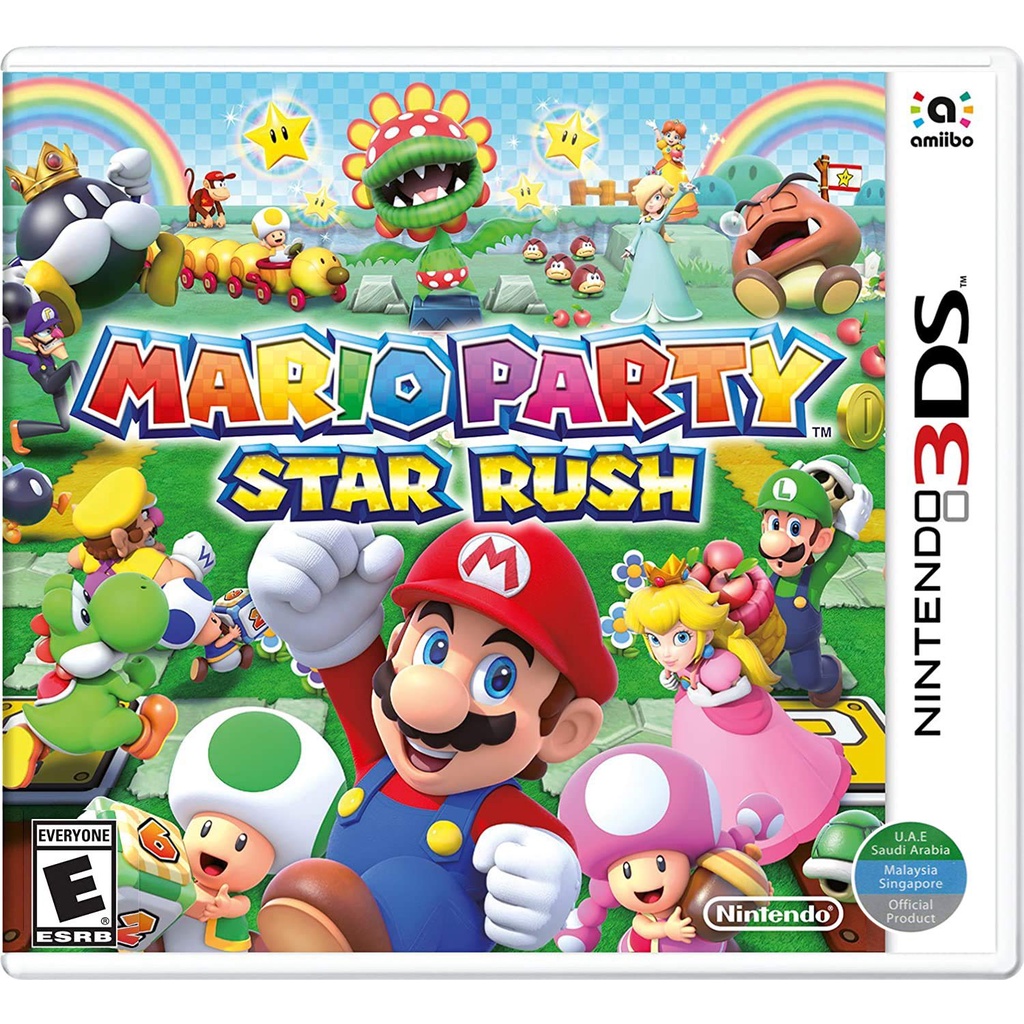 Mario Party Star Rush 3DS Mídia Física