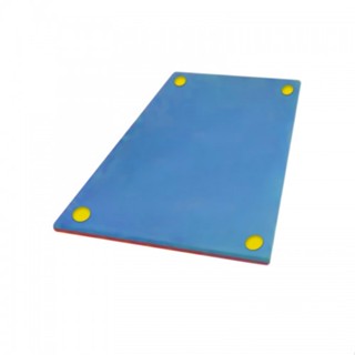 Tapete Infantil Flutuante Eva Natação Para Piscina 100x50x2cm 4 Furos
