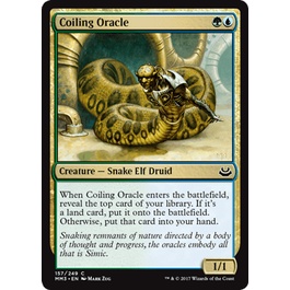 Oráculo Enroscado (Elfo / Druida) - Magic The Gathering