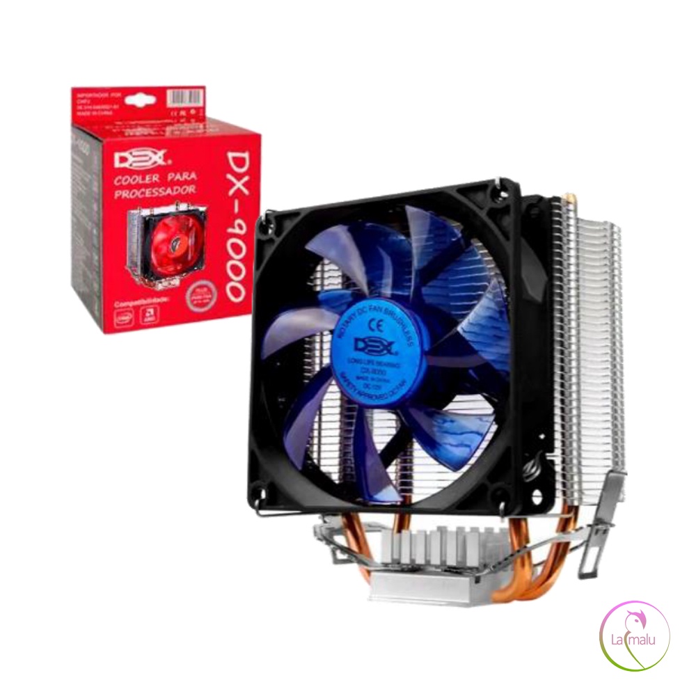 Cooler para Processador GAMER DEX DX-9000 INTEL/AMD - AZUL