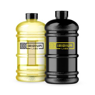 Kit 2x Garrafa Galão 2,2 litros - Hidratação Prática - Esportes e Academia - Iridium Labs
