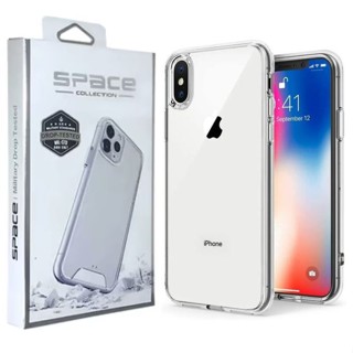 Capa Capinha Case Clear Space Compativel Com iPhone X / XS