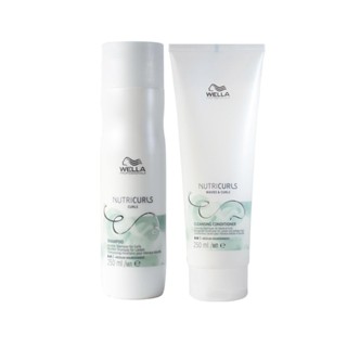 Kit Wella Professionals Nutricurls - Shampoo e Condicionador Co-Wash