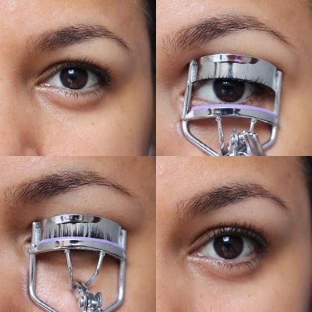 Curvador e modelador de cílios com refil   rcb0134