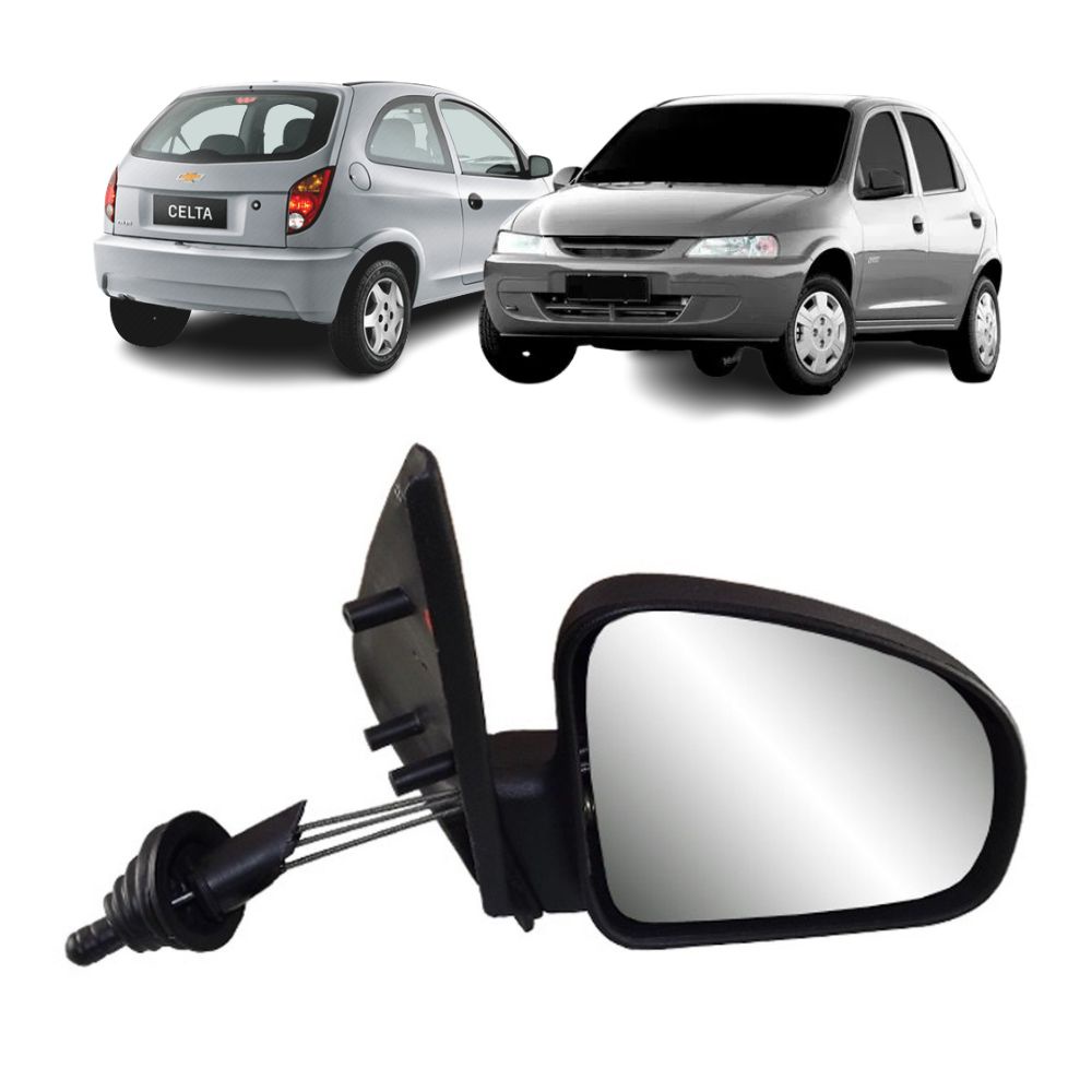 Espelho Retrovisor Externo C Controle Le Ld Celta 2/4p 00 06