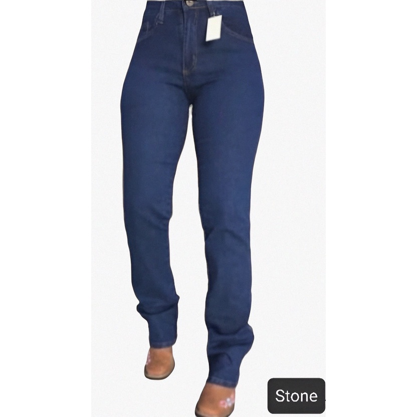 Calça Country Feminina Com Elastano e Lycra Montaria Delave Stone Amaciada em Oferta na Shopee
